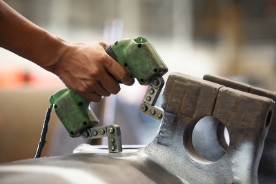 Magnetic particle inspection